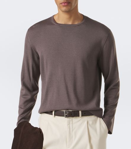 Stoffa Wool and silk T-shirt - Stoffa - Modalova