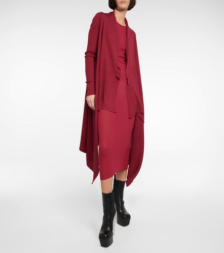 Abito midi trasparente con stampa - Rick Owens - Modalova