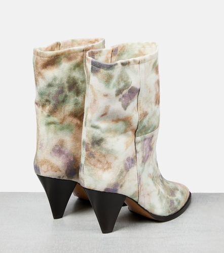 Ankle Boots Rouxa aus Canvas - Isabel Marant - Modalova