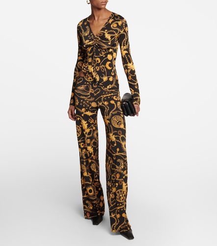 Marine Serre Printed ruched top - Marine Serre - Modalova