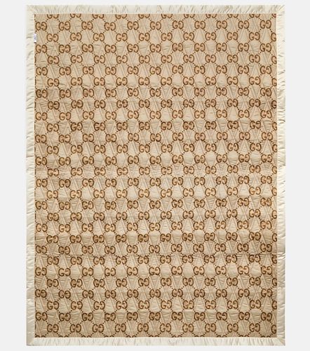 Coperta trapuntata in misto cotone GG - Gucci - Modalova