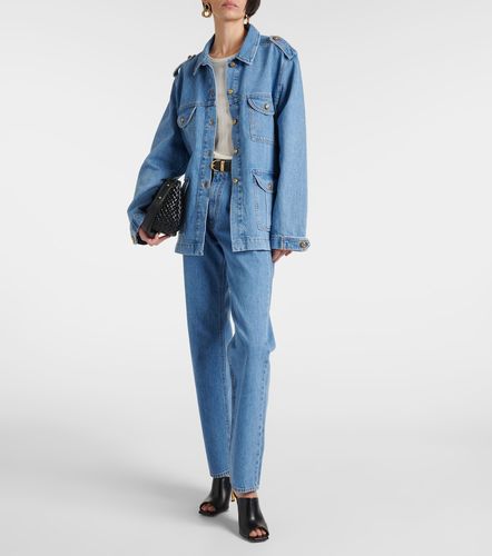Blazé Milano Chaqueta sahariana oversized de denim - Blaze Milano - Modalova