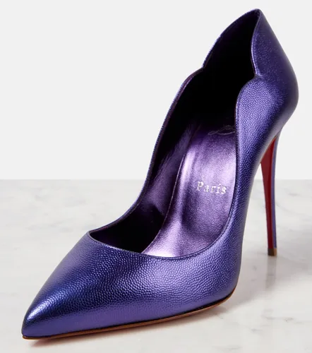 Hot Chick 100 metallic leather pumps - Christian Louboutin - Modalova
