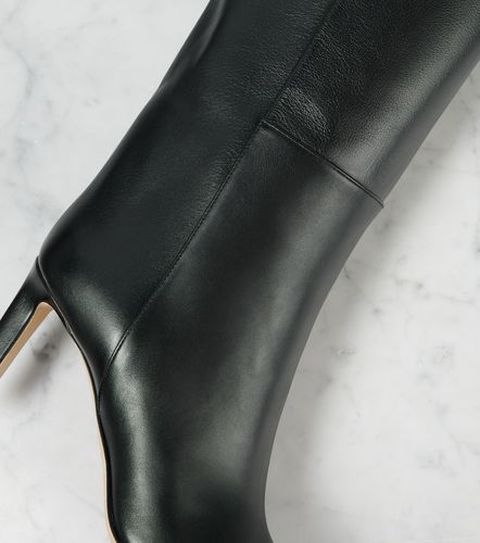 Kniehohe Stiefel Alizze 85 aus Leder - Jimmy Choo - Modalova