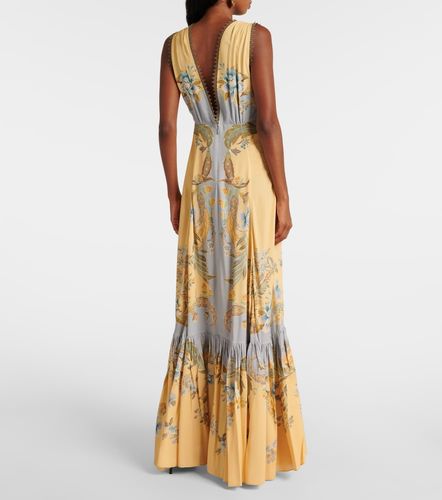 Etro Abito lungo in crêpe de chine - Etro - Modalova