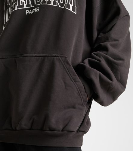 Sudadera de jersey de algodón con logo - Balenciaga - Modalova