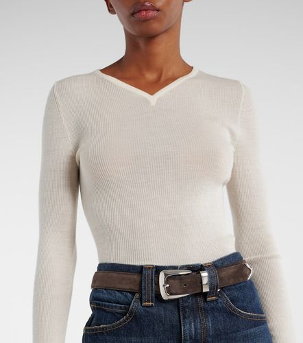 Khaite Benny suede belt - Khaite - Modalova