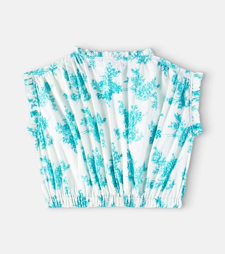 Top Anais de algodón estampado - C'era Una Volta - Modalova