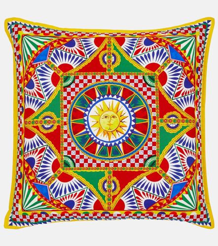 Cuscino medio in canvas - Dolce&Gabbana Casa - Modalova