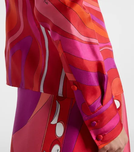 Pucci Camisa Marmo de seda - Pucci - Modalova