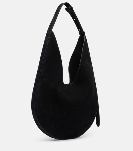 Medium suede shoulder bag - Aesther Ekme - Modalova