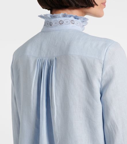 Valentino Bluse aus Leinen - Valentino - Modalova