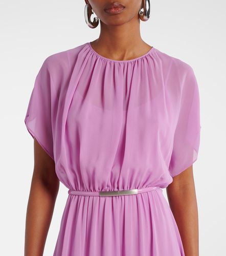 Vestido largo Pineta de georgette de seda - Max Mara - Modalova