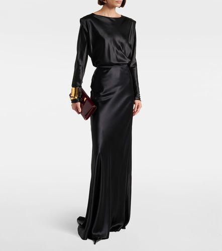 Saint Laurent Maxirock aus Seide - Saint Laurent - Modalova