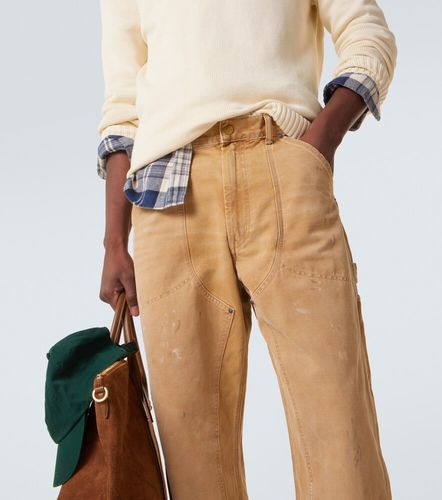 Pantalones rectos de lona de algodón - Polo Ralph Lauren - Modalova