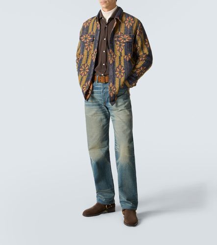Camisa de algodón en jacquard a rayas - RRL - Modalova
