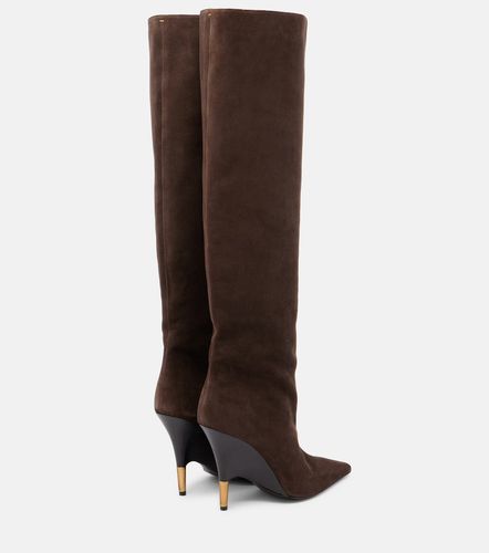 Bella 100 suede knee-high boots - Khaite - Modalova