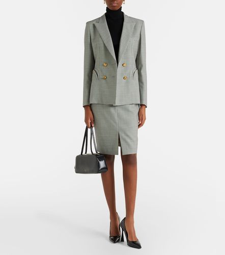 Popeye virgin wool pencil skirt - Blaze Milano - Modalova