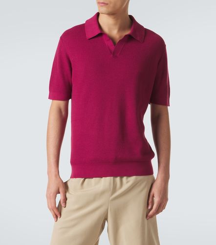 Zegna Polo de punto de algodón - Zegna - Modalova