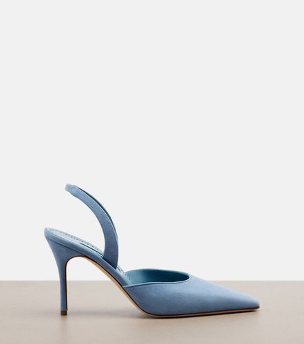 Borelapla suede slingback pumps - Manolo Blahnik - Modalova