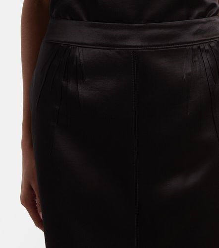 Bleistiftrock Cassandre aus Satin - Saint Laurent - Modalova