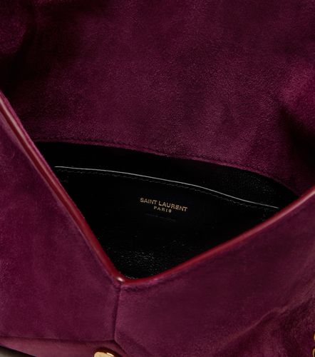 Borsa a tracolla Cassandre Small in suede - Saint Laurent - Modalova