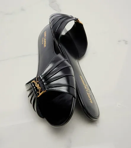 Sandalias Cassandre de piel - Saint Laurent - Modalova