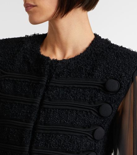 Balmain Silk-trimmed boucle jacket - Balmain - Modalova
