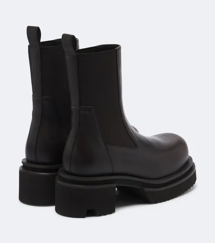 Beatle leather platform Chelsea boots - Rick Owens - Modalova