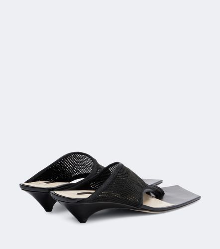 Mules Edge Stretch in mesh con pelle - Christen - Modalova