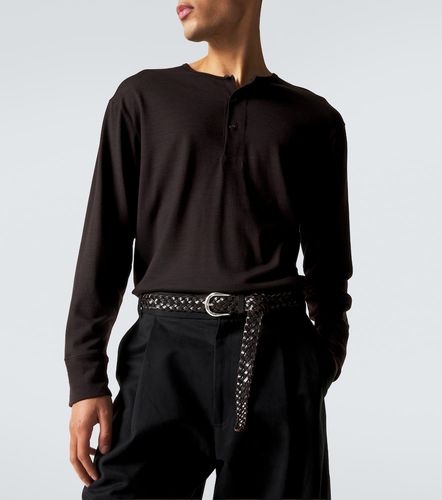 Kuyto wool Henley shirt - Studio Nicholson - Modalova