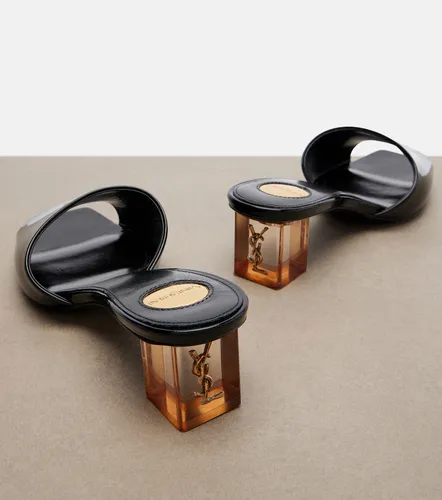Sip patent leather mules - Saint Laurent - Modalova