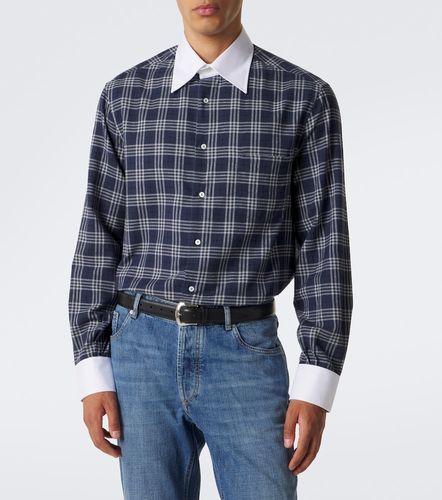 Brunello Cucinelli Hemd aus Flanell - Brunello Cucinelli - Modalova