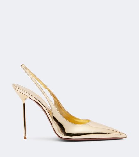 Lidia metallic leather slingback pumps - Paris Texas - Modalova