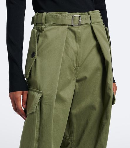Pantaloni cargo in raso di cotone - Loewe - Modalova