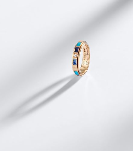 Possession Vibrant Palace 18kt rose ring with gemstones - Piaget - Modalova