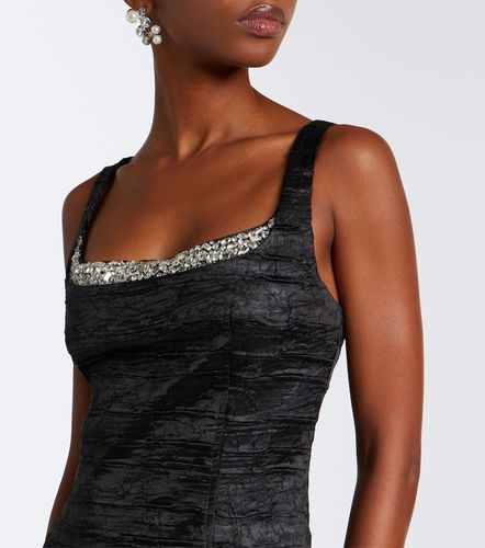 Robe Martina aus Satin mit Kristallen - Simkhai - Modalova