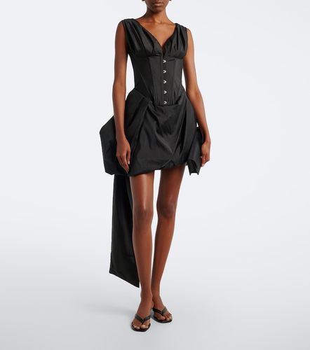 Abito Fabianne in seta a corsetto - Staud - Modalova