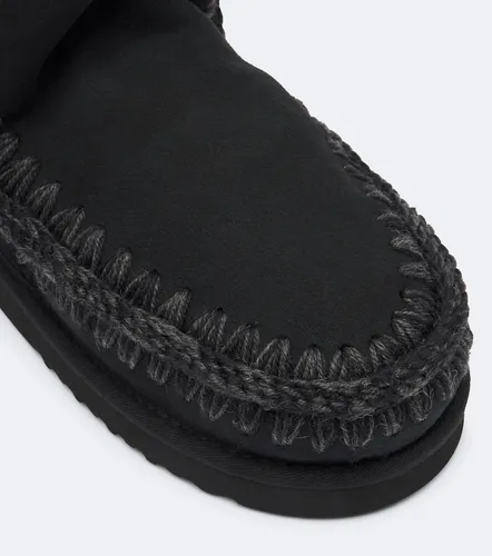 Shearling-lined suede ankle boots - Mou - Modalova