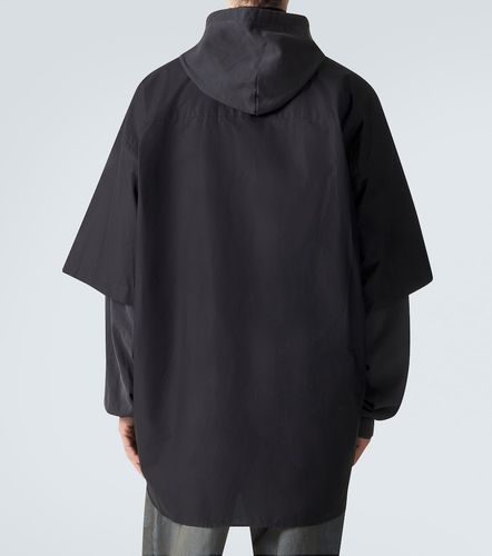 Giacca in cotone con cappuccio - Balenciaga - Modalova