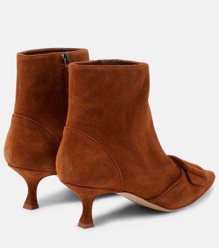 Stivaletti Baylow in suede - Manolo Blahnik - Modalova