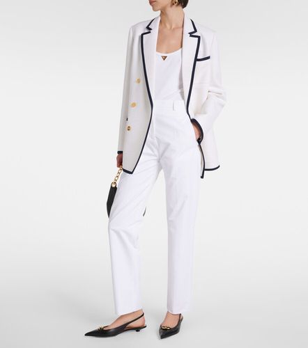 Pantalones slim de algodón - Valentino Garavani - Modalova