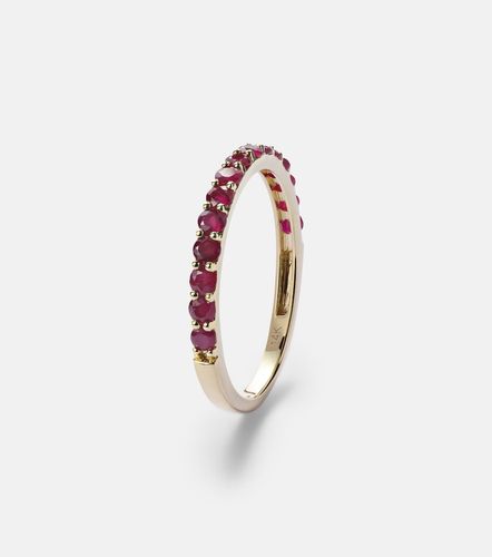 Forever Birthstone 14kt ring with ruby - Stone and Strand - Modalova