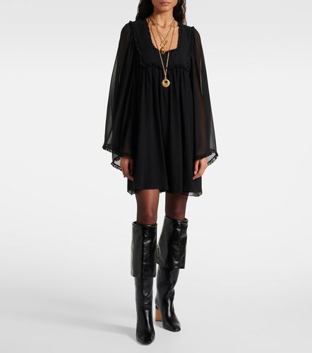 Georgia 90 leather knee-high boots - Chloe - Modalova