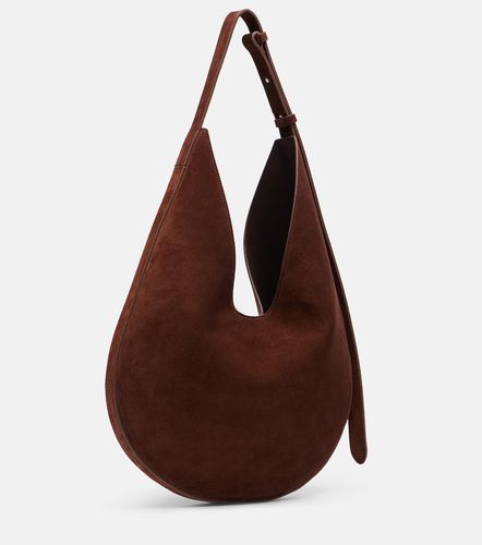 Medium suede shoulder bag - Aesther Ekme - Modalova