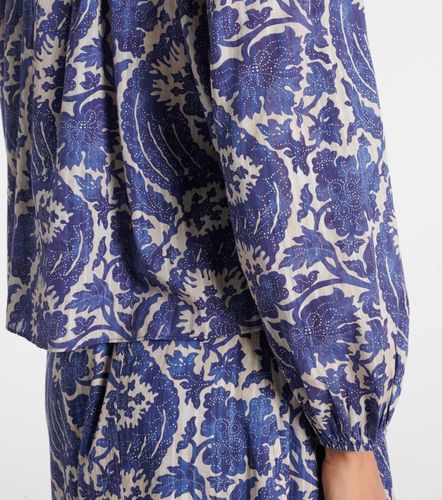 Brea printed cotton-blend blouse - Ulla Johnson - Modalova