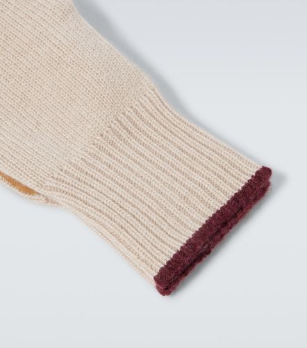Guantes de cachemir con piel - Brunello Cucinelli - Modalova
