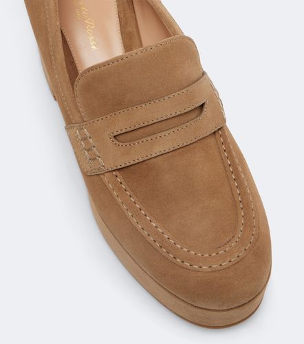 Jenna suede loafer pumps - Gianvito Rossi - Modalova