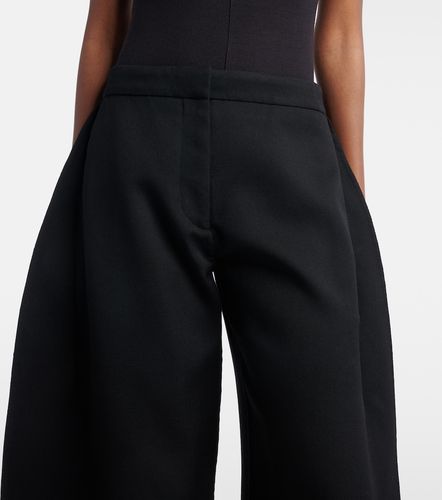 Alaia Virgin wool barrel pants - Alaia - Modalova
