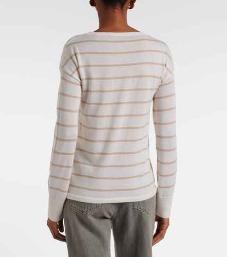 Pullover in cashmere e seta a righe - Max Mara - Modalova